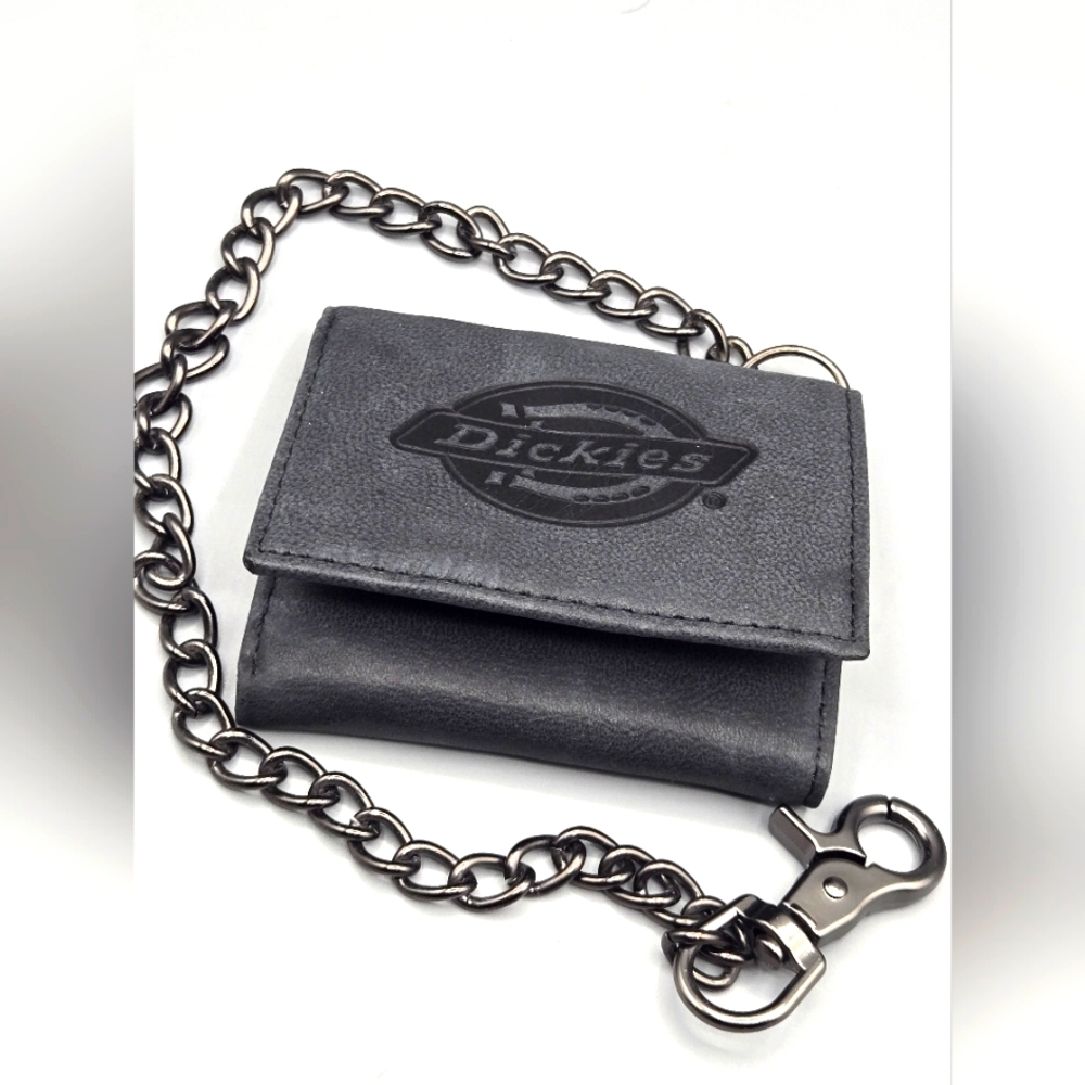 Dickies Gray Wallet with Chain